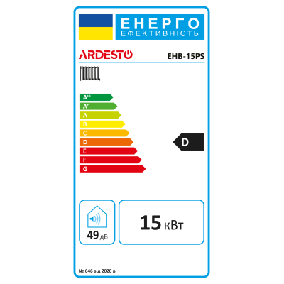 Котел Ardesto EHB-15PS фото №6