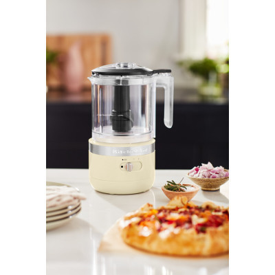 Кухонный комбайн KitchenAid 5KFCB519EAC бездротовий  кремовий фото №9