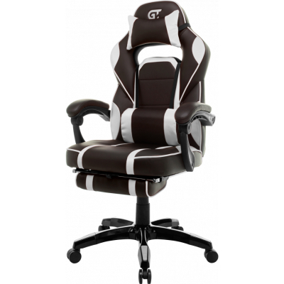 Геймерское кресло GT Racer X-2749-1 Dark Brown/White