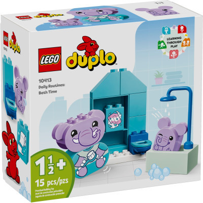 Конструктор Lego DUPLO My First Повсякденні процедури: Час приймати ванну 15 деталей (10413)