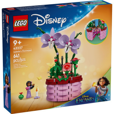 Конструктор Lego Disney Princess Classic Квітковий горщик Ізабели 641 деталь (43237)