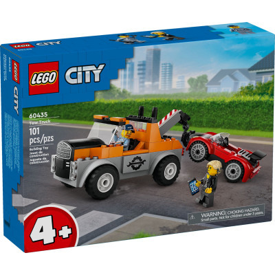 Конструктор Lego City Евакуатор і ремонт спортивних авто (60435)