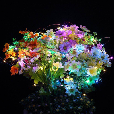 Гирлянда Colorway Роса LED 100 10 м 8 функцій різнокольорова USB (CW-G-100L10NUMC) фото №5