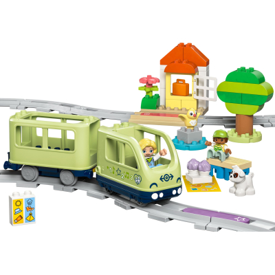 Конструктор Lego DUPLO Town Інтерактивний пригодницький потяг (10427) фото №2