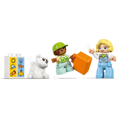 Конструктор Lego DUPLO Town Інтерактивний пригодницький потяг (10427) фото №6