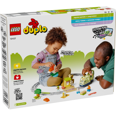 Конструктор Lego DUPLO Town Інтерактивний пригодницький потяг (10427) фото №8