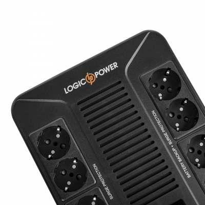 Джерело безперебійного живлення LogicPower LP-UL600VA-8PS (16160) фото №2