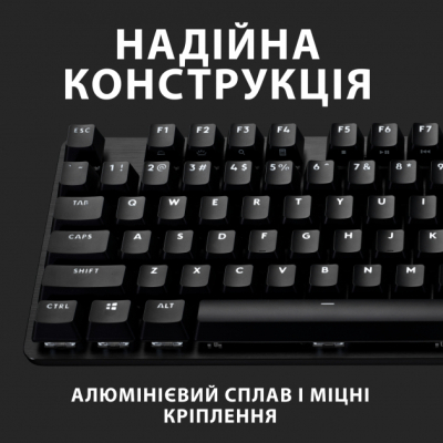Клавиатура Logitech G413 SE Mechanical Tactile Switch USB UA Black (920-010437) фото №4