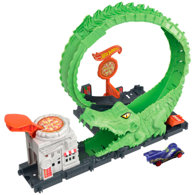 Автотреки Hot Wheels Атака алігатора (HKX39)