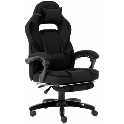 Геймерское кресло GT Racer X-2749-1 Black (X-2749-1 Fabric Black Suede)