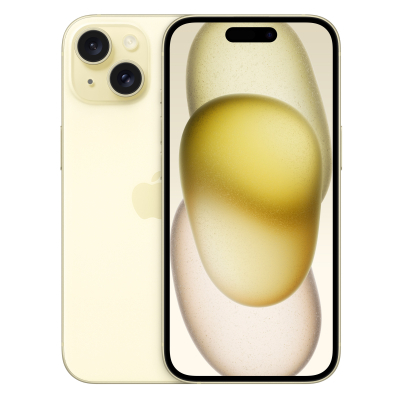 Смартфон Apple iPhone 15 128GB Yellow (MTP23)