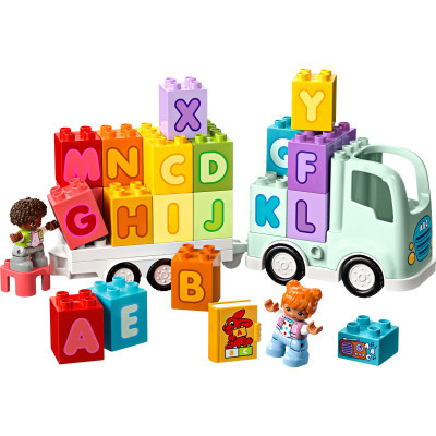 Конструктор Lego DUPLO Town Вантажівка з абеткою 36 деталей (10421) фото №2