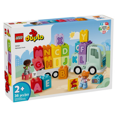 Конструктор Lego DUPLO Town Вантажівка з абеткою 36 деталей (10421) фото №5