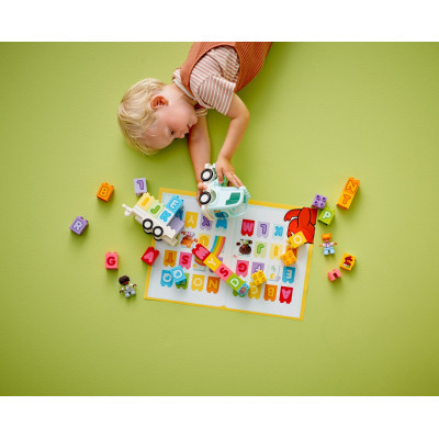Конструктор Lego DUPLO Town Вантажівка з абеткою 36 деталей (10421) фото №7