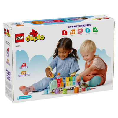 Конструктор Lego DUPLO Town Вантажівка з абеткою 36 деталей (10421)