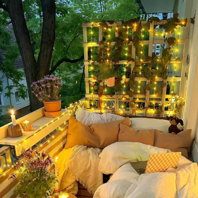 Гирлянда Colorway Роса LED 100 10 м 8 функцій теплий колір USB (CW-G-100L10NU) фото №3