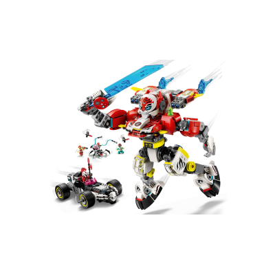 Конструктор Lego DREAMZzz Робот-тигр Купера та Хот-род авто Зеро (71497) фото №3