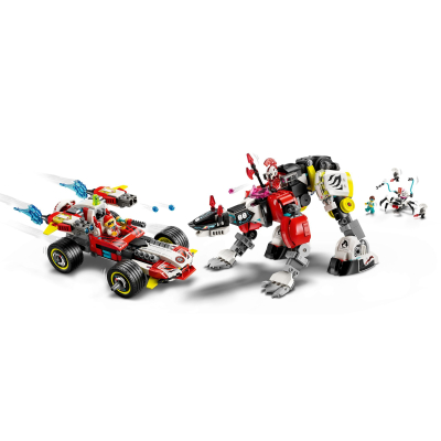 Конструктор Lego DREAMZzz Робот-тигр Купера та Хот-род авто Зеро (71497) фото №4