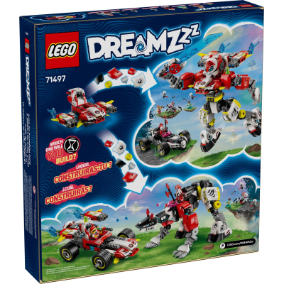 Конструктор Lego DREAMZzz Робот-тигр Купера та Хот-род авто Зеро (71497) фото №7