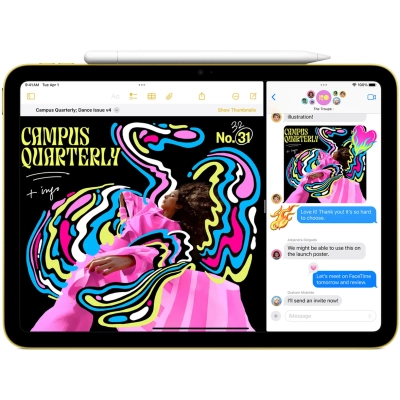 Планшет Apple iPad 11" 2025 Wi-Fi   Cellular 128GB Blue (MD7G4TY/A) фото №4