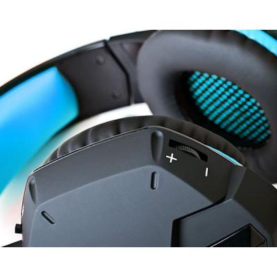 Наушники REAL-EL GDX-7500 black-blue фото №4