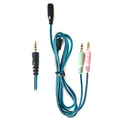 Наушники REAL-EL GDX-7500 black-blue фото №8