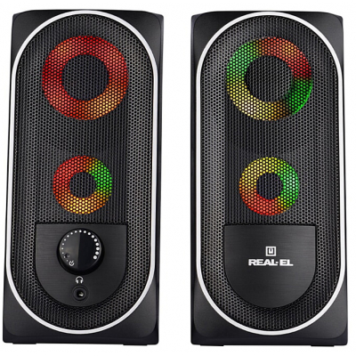 Акустическая система REAL-EL S-110 USB Black фото №3