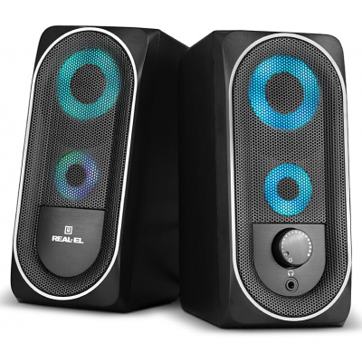 Акустическая система REAL-EL S-110 USB Black фото №7