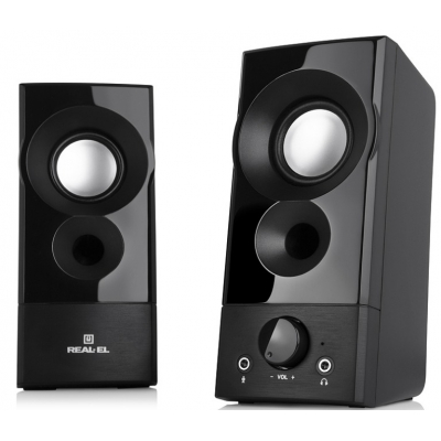 Акустическая система REAL-EL S-90 Black фото №5