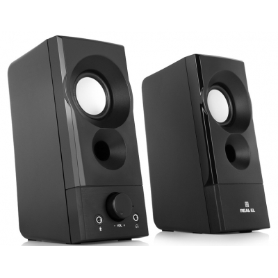 Акустическая система REAL-EL S-90 Black фото №6