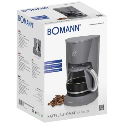 Кофеварка Bomann КА 183 CB grey (КА183CB grey) фото №5