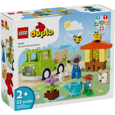 Конструктор Lego DUPLO Town Догляд за бджолами й вуликами 22 деталей (10419)