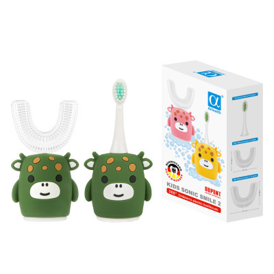 Зубная щетка AHealth KIDS SONIC SMILE 2 Green (AHkss2g)