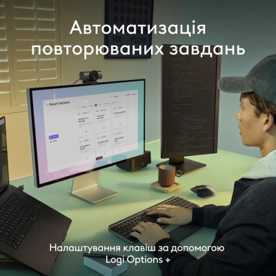 Клавиатура Logitech MX Keys S для MAC Bluetooth/Wireless UA Space Grey (920-011637) фото №7