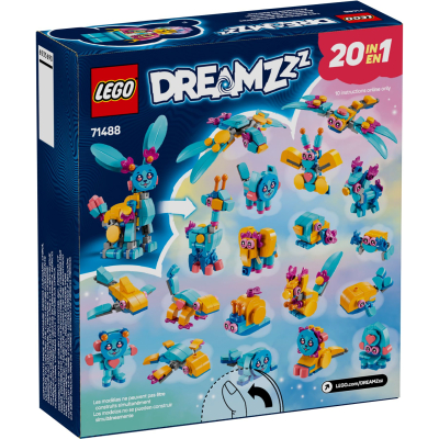 Конструктор Lego DREAMZzz Творчі тваринні пригоди Бунчу (71488) фото №5