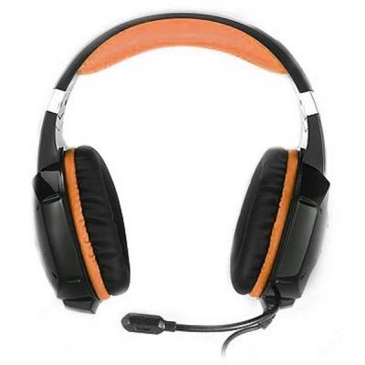 Наушники REAL-EL GDX-7700 SURROUND 7.1 black-orange фото №2