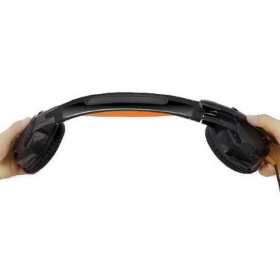 Наушники REAL-EL GDX-7700 SURROUND 7.1 black-orange фото №6