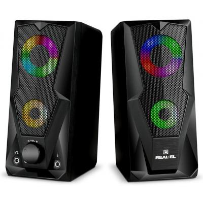 Акустическая система REAL-EL S-111 USB Black фото №4