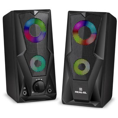 Акустическая система REAL-EL S-111 USB Black фото №6