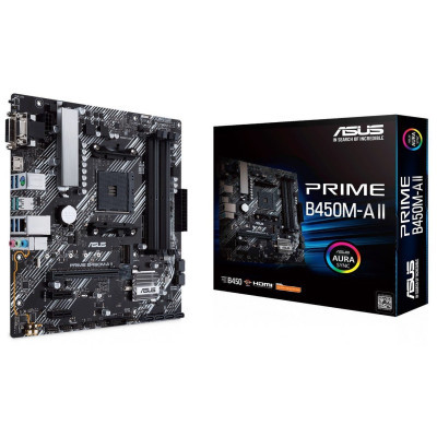 Материнская плата Asus PRIME B450M-A II фото №2