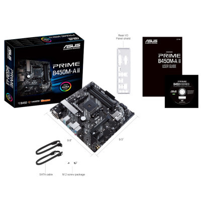 Материнская плата Asus PRIME B450M-A II фото №8