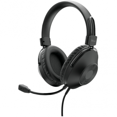 Наушники Trust Ozo Over-Ear USB Headset Black (24132)