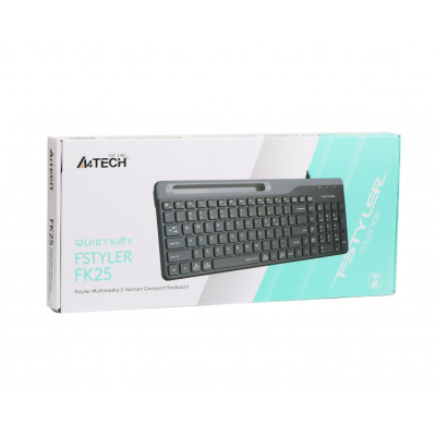 Клавіатура A4Tech FK25 USB Black фото №6