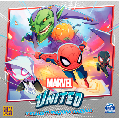 Настольная игра Geekach Games Marvel United: У всесвіті Людини-павука (GKCH036SV)