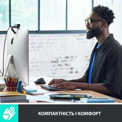Клавіатура Logitech MX Keys Mini Wireless Illuminated UA Graphite (920-010498) фото №3