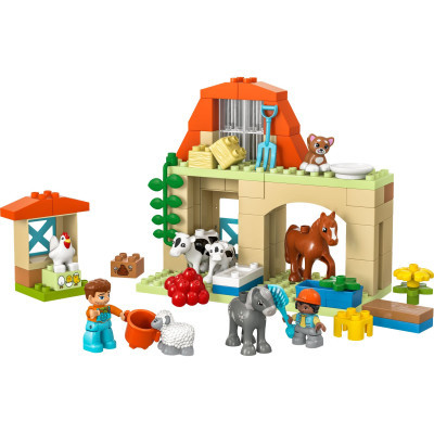 Конструктор Lego DUPLO Town Догляд за тваринами на фермі 74 деталей (10416) фото №2