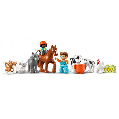 Конструктор Lego DUPLO Town Догляд за тваринами на фермі 74 деталей (10416) фото №4