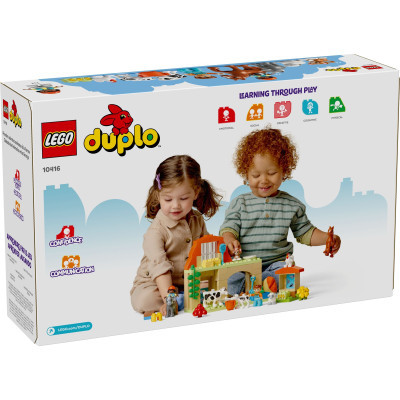 Конструктор Lego DUPLO Town Догляд за тваринами на фермі 74 деталей (10416) фото №5