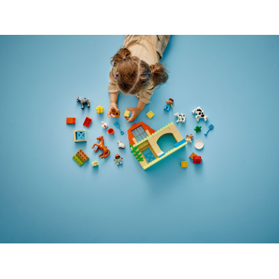 Конструктор Lego DUPLO Town Догляд за тваринами на фермі 74 деталей (10416) фото №7