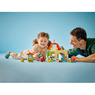 Конструктор Lego DUPLO Town Догляд за тваринами на фермі 74 деталей (10416) фото №8